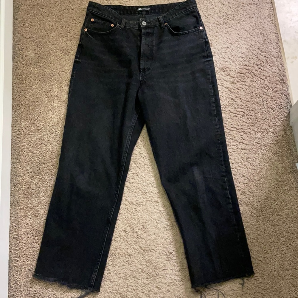 Zara straight jeans